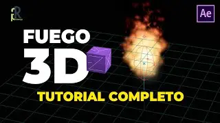 Efecto Fuego en After Effects con Partículas - Tutorial Completo - Tutorial After Effects