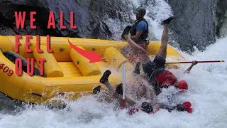 WE ALL FELL OUT | Chattooga River Class 4 Rafting Trip 2019