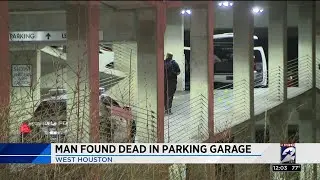 Man found dead in parking garage