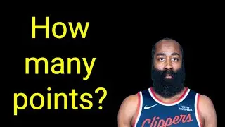 How many points did James Harden score against the New York Knicks?