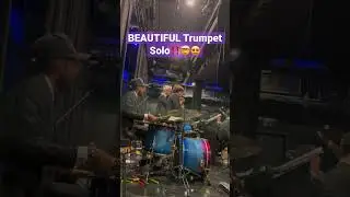 BEAUTIFUL Trumpet Solo by Oxford Student 🔥😍 #trumpet #trumpetsolo #jazz #jazzband #shorts #bigband