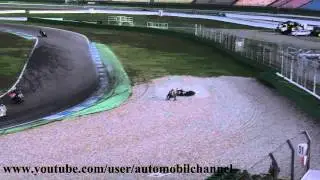 CRASH UNFALL Motorrad Motorcycle Hockenheimring 01.09.11 Touristenfahrten Nr 2.mpg