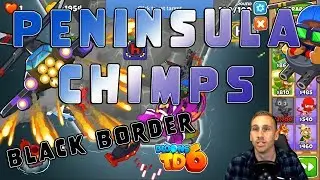 Peninsula CHIMPS - Black Border - Bloons TD 6