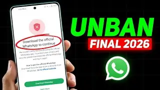 Download the official Whatsapp to Continue Problem New Solution 2026 | Fix Whatsapp Login New 2026