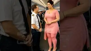 Elegant Dubai Girl Talks to an Air Pilot ✈️💬 | Airport Royal Vibe