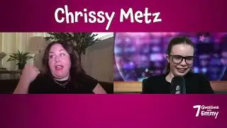 From preschool teacher to Hollywood star: Chrissy Metz talks life in &rsquo;7 Questions with Emmy&rsquo;