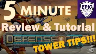 DefenceGrid || 5 minute Beginners Guide and Review