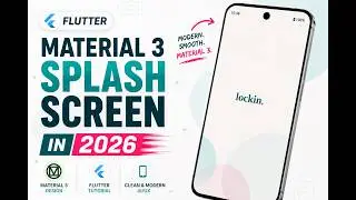 How to build a Modern Splash Screen and App Icon with Flutter & Material 3 in 2026