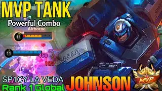 Monster Johnson MVP Tank - Top 1 Global Johnson by SP1CY LA VEDA - Mobile Legends 