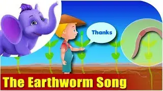 The Earthworm Song | Nature song for Kids | 4K | Appu Series