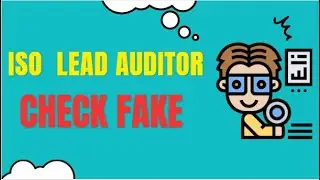Check your ISO Lead auditor certificate !