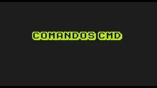 Comandos cmd Exportar a .TXT