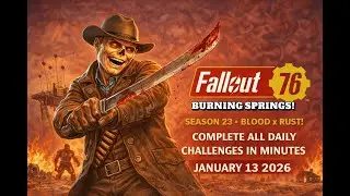 Complete All Daily Challenges in Minutes &ndash; Fallout 76