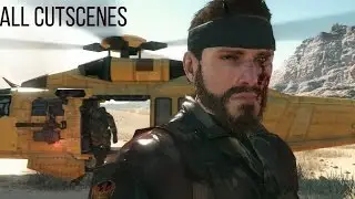 All Cut scenes With Custom Character Metal Gear Solid V The Phantom Pain