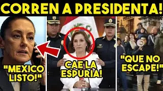 CAOS TOTAL! JUSTICIA EN PERU, DESTITUYEN A PRESIDENTA. CLAUDIA LO ADVIRTIO, ALISTA FUGA
