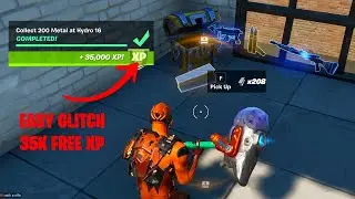 *GLITCH* Complete Collect Metal at Hydro 16 without collecting any Metal in Fortnite