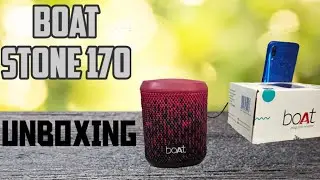 BOAT STONE 170 bt. speaker | Unboxing And First impression |
