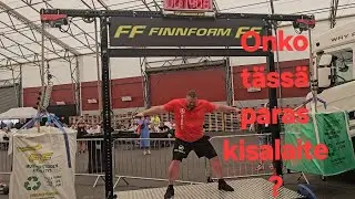 Suomen vahvin lajitestaus Naantalissa Sirkusk&auml;ss&auml;ri Hercules Hold/Paras kisalaite?