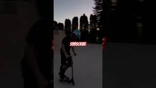 Kickless Whip Air #skatepark #phonk #scooter #shorts