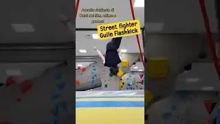 Street fighter Guile's Flashkick in real life! #streetfighter #guile #flashkick