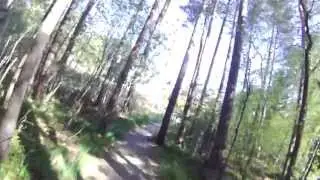 Bike trail at Fagerlia and Larsg&aring;rden, &Aring;lesund