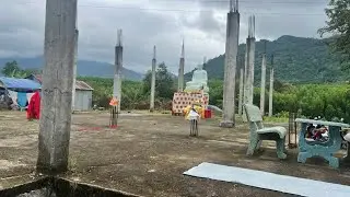 DƯỢNG BA ĐI LỢP NÓC CHÙA 