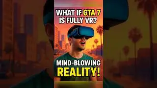 What If GTA 7 Is Fully VR? Mind-Blowing Reality! #shorts