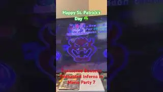 Bowser&rsquo;s Enchanted Inferno! #mario #marioparty #marioparty7 #bowser #stpatricksday