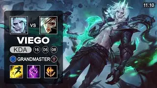 G2 Wunder Viego Top vs Riven - EUW Grandmaster Patch 11.10