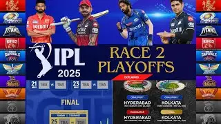 IPL 2025 Playoff Race: Latest Qualified Teams and Scenarios!