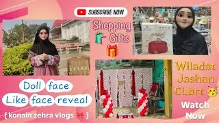 Gifts shopping 🛍️  doll face reveal 🤗🥳 edit by ( konain zehra vlogs 🎀 ) #viral #shorts #yaalimadad 