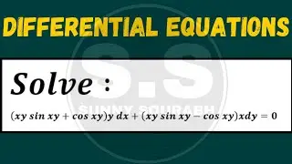 EXACT DIFFERENTIAL EQUATION BY INSPECTION METHOD