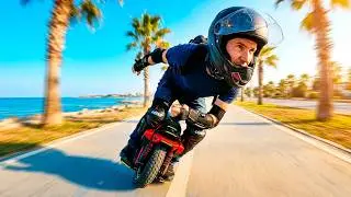 KingSong S22 #EUC Rider - Bike path Tour - Arpa&ccedil;bahşiş, Erdemli, Mersin
