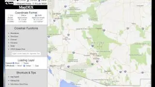 Change Coordinate Format on Map