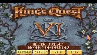 King's Quest 6 gameplay (PC Game, 1992)