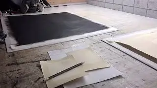 GumOil photography printing. Process.