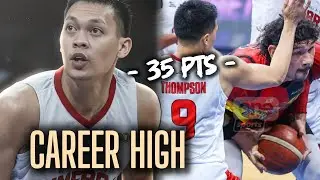 Scottie Thompson with a TRIPLE-DOUBLE as Ginebra ties the series against SMB! 🔥