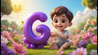 Танцевальная песенка про алфавит ABC | Детские стишки и песенки для малышей | Учим алфавит и считаем