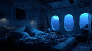 Airplane White Noise | No Ads | Long Flight Engine Sound | Sleep Ambience, study, relax