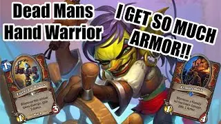 BEST CONTROL DECK IN WILD!!! | Dead Mans Hand Warrior Guide | United in Stormwind | Wild Hearthstone