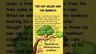 The Cap Seller and The Monkeys|Moral story in English