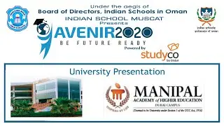 Presentation by Manipal Academy of Higher Education, Dubai Campus