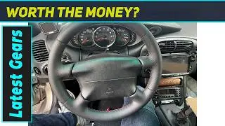 RedlineGoods Steering Wheel Cover: Stunning Boxster Interior Transformation!