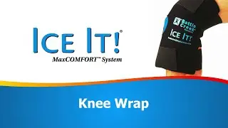 Ice It!&reg; Cold & Hot Therapy Knee Wrap