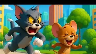 Tum and Jerry 🐱🐭 | Funny Kids Poem | 3D Cartoon Story for Children 🌈😂