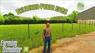 Farming Simulator 25 , Drumard Farm With me Farmer Lord EP 28