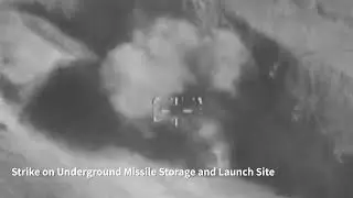 IDF strikes underground missile storage site in Iran
