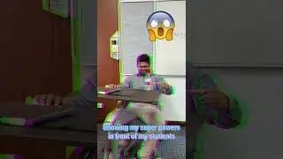 Moving Bottle Trick | Showing My Students My Super Power Magic | Self-Moving Bottle Illusion