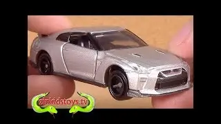 [KitchenToyTV]Tomica 23 Nissan GT-R  (Limited Edition) Diecast Car Toy Unboxing