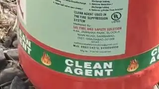 Clean Agent testing and Fire Panel Installed #fire #firesafety #safety #safetyfirst 